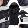 51nLpN3atL._AC_.jpg GEMYSE Homme Veste de Ski Imperméable de Montagne Manteau d'hiver Extérieur en Polaire Coupe-Vent avec Capuche