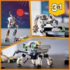 51rcBa8jfS._AC_.jpg LEGO 31115 Creator Le Robot d’Extraction Spatiale, Jeu de Construction avec Automate de l'espace, Porte-Cargo et Figurine Alien