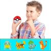 51sAgpkltL._AC_.jpg Pokemon Ball, Pokemon Throw N Pop Ball avec 4 Figurines d'action Pikachu - Lancer et Pop Balles Pokemon pour garçons Filles ou Cadeaux d'anniversaire pour Enfants