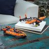 51uUCnnAWmS._AC_.jpg LEGO 42120 Technic Aéroglisseur de Sauvetage Jeu de Construction d'un Avion, Modèle 2 en 1, pour Garçons et Filles de 8 Ans et