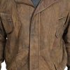 51vxlxz24bL._AC_.jpg Hommes Blouson en Cuir Classique Robert Marron Nubuck Bomber Manteau