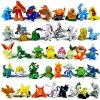 616p6W3RuAL._AC_.jpg Funnyshow 70 pièces Ensemble de Jouets Pokemon, Pokémon Mini Figures Action Figurines Pokémon Bracelets Porte-clés Pokémon, pour Enfants et Adultes Party Celebration