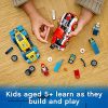 LEGO 60256 City Les Voitures de Course, Jeu de Construction avec Pilotes, Véhicules de Rallye Jouet Enfants de 5 Ans et +