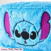 Disney Lilo Et Stitch Trousse De Toilette Originale, Trousse Maquillage En Fourrure Ultra Douce, Accessoire De Voyage Rigolo, Idée De Cadeau Pour Anniversaire ou Noel Pour Femme, Fille, Meilleure Amie