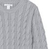 Amazon Essentials Pull à col Rond et Manches Longues 100% Coton Femme