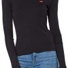Levi's 501 Crop Shirt À Manches Longues Femme