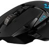 Logitech G502 HERO Souris Gamer Filaire Haute Performance, Capteur Gaming Logitech G502 HERO Souris Gamer Filaire Haute Performance, Capteur Gaming HERO 25K, 25 600 PPP, RVB, Poids Ajustable, 11 Boutons Programmables, Mémoire Intégrée, PC/Mac - Noire