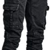 NP Jeans Hommes Pantalons décontractés Pantalons en Jean Jeans Hommes Denim Crayon