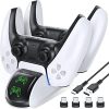 OIVO Chargeur Manette PS5, Chargeur PS5 pour Playstation 5, Support OIVO Chargeur Manette PS5, Chargeur PS5 pour Playstation 5, Support Manette PS5 avec Indicateur LED pour Manette PS5, Chargeur Dualsense ps5 pour Sony Playstation 5 Manette