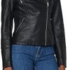 ONLY Onlgemma Faux Leather Biker OTW Noos Jacket Femme