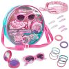 Peppa Pig Sac a Main Petite Fille + Accessoires Cheveux Fille & Lunettes de Soleil Enfant - Idée Cadeau Fille