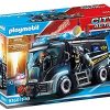 Playmobil - Camion Policiers d'Élite avec Sirène et Gyrophare - Playmobil - Camion Policiers d'Élite avec Sirène et Gyrophare - 9360
