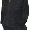SHOPOHOLIC FASHION Femmes Lacérés Rasoir Coupe Capuche SHOPOHOLIC FASHION Femmes Lacérés Rasoir Coupe Capuche