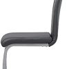 21JviSDysBL._AC_.jpg Albatros chaise cantilever MURANO Lot de 4 chaises, gris, testé par SGS