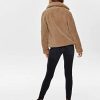 Only ONLEMILY Teddy Jacket OTW Noos, Cuban Sand, M Femme