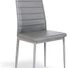 31Ht3SKk-gL._AC_.jpg Designetsamaison Lot de 6 chaises Salle à Manger Grises - Lena