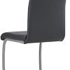 31KTQE8gfGL._AC_.jpg Albatros chaise cantilever MURANO Lot de 4 chaises, gris, testé par SGS