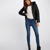 31ON5hrympL._AC_.jpg Morgan Blouson en Simili-Cuir Femme