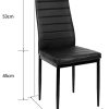 31RMY9pqfwL._AC_.jpg meihe Lot de 6 Chaises de Salle à Manger, Chaise de Cuisine en Similicuir-Fauteuil de Cuisine pour Salle à Manger, Cuisine, Salle de Réunion (48 * 42 * 98 cm)