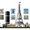 31Rn6oLrg-S._AC_.jpg LEGO 21044 Architecture Paris Maquette à Construire avec Tour Eiffel, Collection Skyline, Décoration Maison, Idée de Cadeau