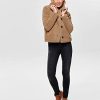 Only ONLEMILY Teddy Jacket OTW Noos, Cuban Sand, M Femme