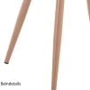 GOLDFAN Chaise de Salle à Manger équipée de 2 Chaises de Cuisine Modernes en Velours avec Pieds en Métal de Salle à Manger et Meubles de Cuisine, Rose…