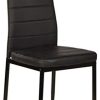 31b2bOs9DTL._AC_.jpg IZTOSS Lot de 6 Chaise Cuisine, Chaise de Salle à Manger, Dossier Haut de la Cuisine, Chaise de Salle à Manger Confortable et Durable - Noir (6)