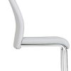 31eNMD7ZmnL._AC_.jpg IDIMEX Lot de 4 chaises de Salle à Manger ou Cuisine Loano avec Assise rembourrée et piètement chromé, revêtement en synthétique Gris