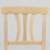 t m c s Tommychairs - Set 4 chaises Artemisia pour Cuisine, Bar et Salle à Manger, Robuste Structure en Bois de hêtre Poli, Non traité, 100% Naturel et Assise en Bois