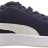 31qFeyymgL._AC_.jpg PUMA Smash v2, Baskets Mixte, Peacoat Blanc, 45 EU