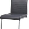 31rsCRRVrUL._AC_.jpg Albatros chaise cantilever MURANO Lot de 4 chaises, gris, testé par SGS