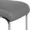 Yaheetech Lot de 2 Chaises de Salle à Manger en Simili Cuir Capacité 135 kg 41,5 x 53,5 x 103,5 cm