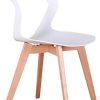 31tXli91mtL._AC_.jpg 555 Lot de 4 chaises de salle à manger/café avec dossier ajouré - en bois massif, structure stable