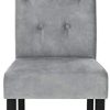 WOLTU 4 X Chaises de Salle à Manger Chaises de Cuisine Gris Clair,Chaise Salon à Manger Assise en Velours et Pied en Bois Massif, BH294hgr-4