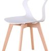 31yD0vkErL._AC_.jpg 555 Lot de 4 chaises de salle à manger/café avec dossier ajouré - en bois massif, structure stable