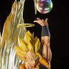 Dragon Ball Z – Résurrection Gogeta – Figurine Zero 28 cm,, Bandai Tamashii Nations