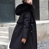 41GVf2GLBrL._AC_.jpg SG-TECH Manteau Femme Faux Fourrure Hiver Élégant Manches Longues Veste Épaissi Doudoune à Capuche Blouson à Manches Chic Veste