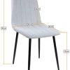 41M2gIz9SKL._AC_.jpg Albatros Chaises de Salle à Manger GARDA, Lot de 4, anthracite, testées SGS