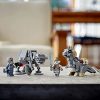 41MkGJVLz9S._AC_.jpg LEGO 75298 Star Wars Microfighters at-at Contre Tauntaun Jeu de Construction Minifigurines de Luke Skywalker et du Marcheur at-at