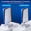 41OIWTW7B-L._AC_.jpg OIVO Support PS5 avec Ventilateur de Refroidissement at EU-Adaptateur pour PS5 console, Chargeur Manette PS5 avec Indicateur LED, Chargeur PS5 avec Stockage 12 disques de Jeu