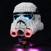 BRIKSMAX Kit d’éclairage à LED pour Lego Star Wars Stormtrooper Helmet - Compatible avec Lego 75276 Blocs de Construction Modèle- Pas inclure l’Ensemble Lego
