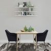 41YaapjlosL._AC_.jpg E-starain 1 Pièce Chaise de Salle à Manger Chaise de Cuisine Rétro Chaise de Salon Rembourrée en Velours,Pied en métal,Chaise avec Dossier et Accoudoirs,Noir