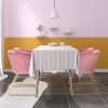WOLTU 1 Chaise de Salle à Manger Chaise de Cuisine Chaise Salon en Velours,Fauteuil Chaise Pieds en métal doré,Rose BH271rs-1