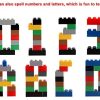 Sipobuy DIY Construction Building Briques Créatives 1000pcs Blocs Ensemble, Compatible avec Toutes Les Marques Principales, Formes Multicolores, Cadeau Jouet Éducation Précoce pour 3+ Enfants
