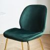 41brCduv9qL._AC_.jpg BAÏTA Gisel Lot de 2 chaises, Velours Vert, L48cm