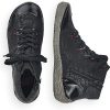 41f465N196L._AC_.jpg Rieker Damen Kurzstiefel Schwarz, Botte mi-Mollet Femme
