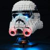 BRIKSMAX Kit d’éclairage à LED pour Lego Star Wars Stormtrooper Helmet - Compatible avec Lego 75276 Blocs de Construction Modèle- Pas inclure l’Ensemble Lego