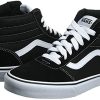 41qDw2mliUL._AC_.jpg Vans Ward Hi Suede/Canvas, Baskets Homme