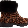 41tZeBIyJuL._AC_.jpg Primtex Bottines Rangers Boots fourrées Femme avec Revers Fourrure en Simili Cuir-