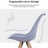 GOLDFAN Chaises Scandinaves Lot de 2 Chaises de Salle à Manger Pieds en Hêtre Chaises de Salon avec Coussins ，Gris 2